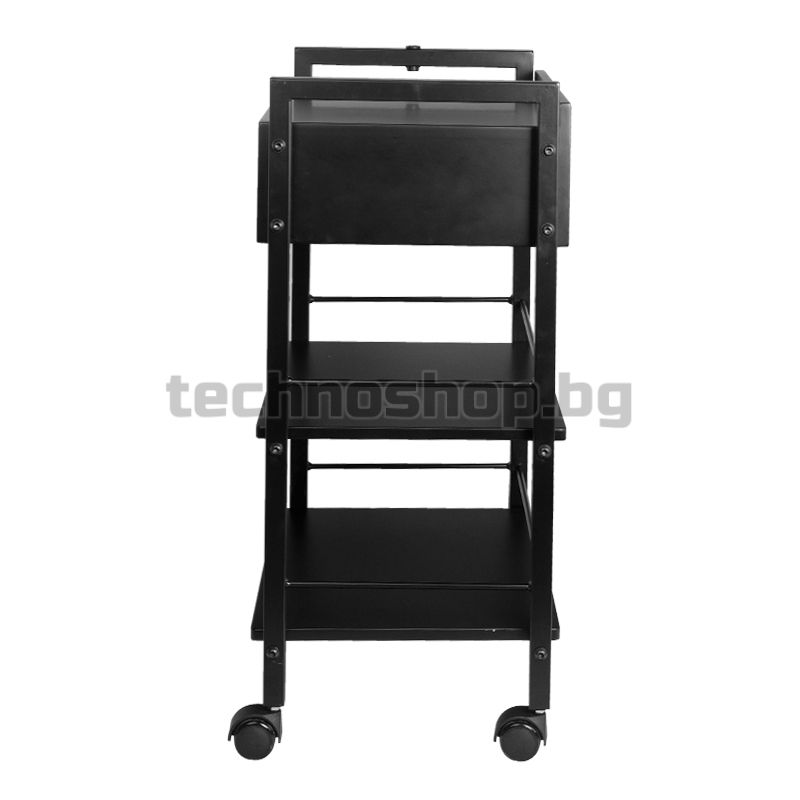 Помощна количка за студио за татуировки - черна Pro Ink 1019A – снимка 4