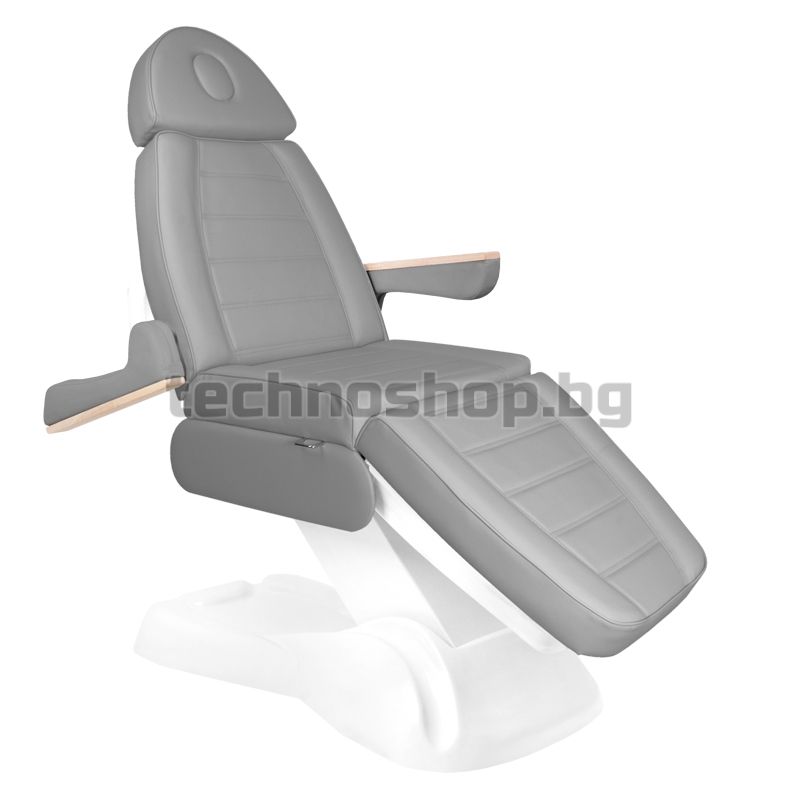 Електрически козметичен стол с 3 мотора - сив Lux 273B – снимка 2