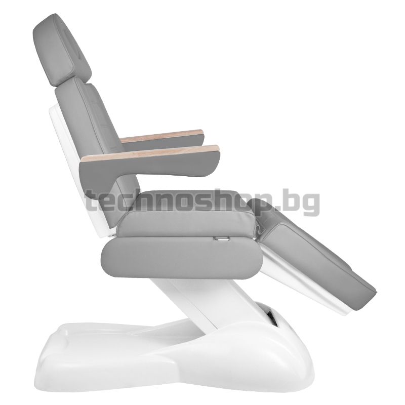 Електрически козметичен стол с 3 мотора - сив Lux 273B – снимка 6