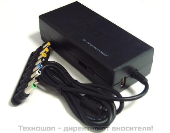 УНИВЕРСАЛНО ЗАРЯДНО ЗА ЛАПТОП ЗА 12V и 220V