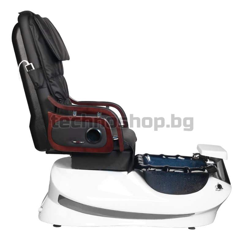 FOTEL PEDICURE SPA AS-261 CZARNO-BIAŁY Z FUNKCJĄ MASAŻU – снимка 5