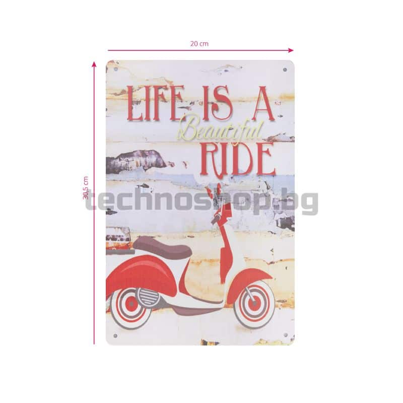 Декоративна дъска Vespa - C014 – снимка 2