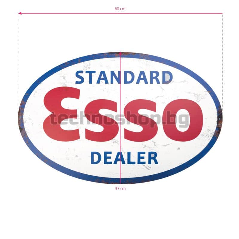 Декоративна дъска Esso Extra Dealer - N051 – снимка 2