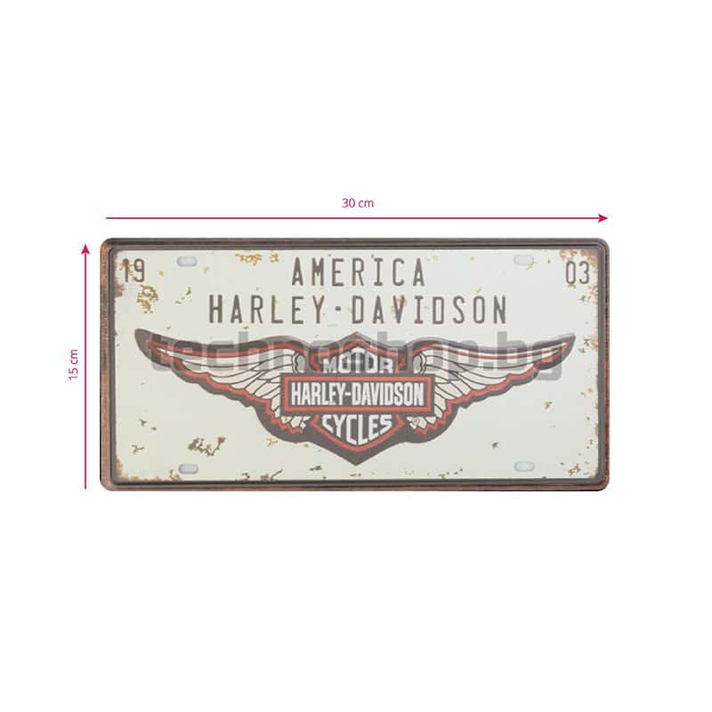 Декоративна дъска America Harley-Davidson - HD019 – снимка 2