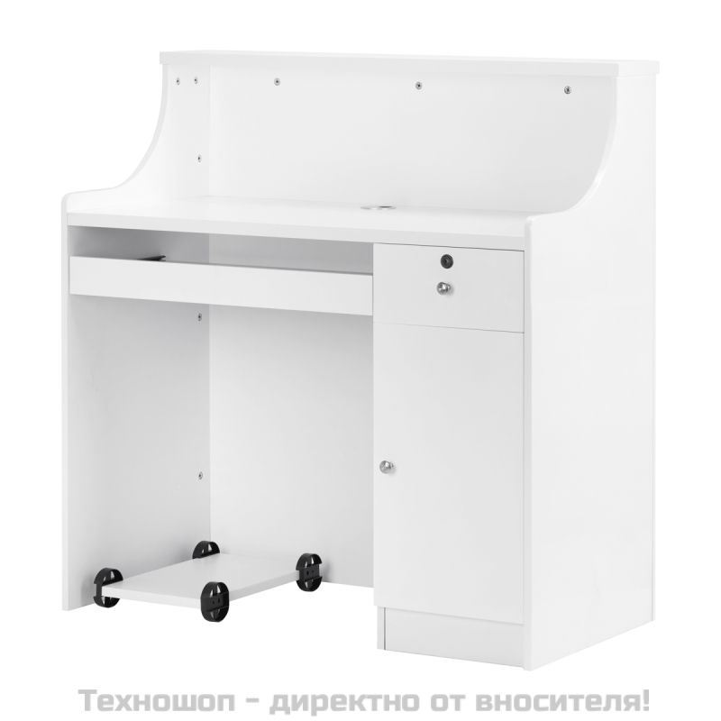 Бюро за рецепция - бяло 006B – снимка 2