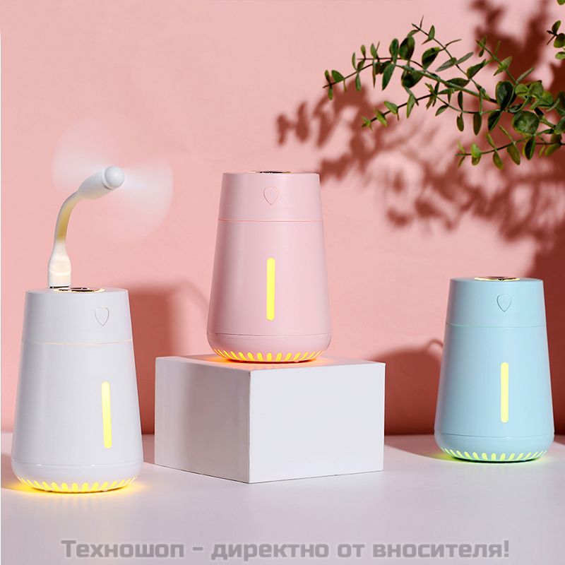 Aрома дифузер за етерични масла Venty Pink – снимка 4