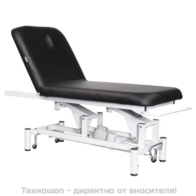 Електрическо легло за масаж с 1 мотор - черно Azzurro 684 – снимка 2