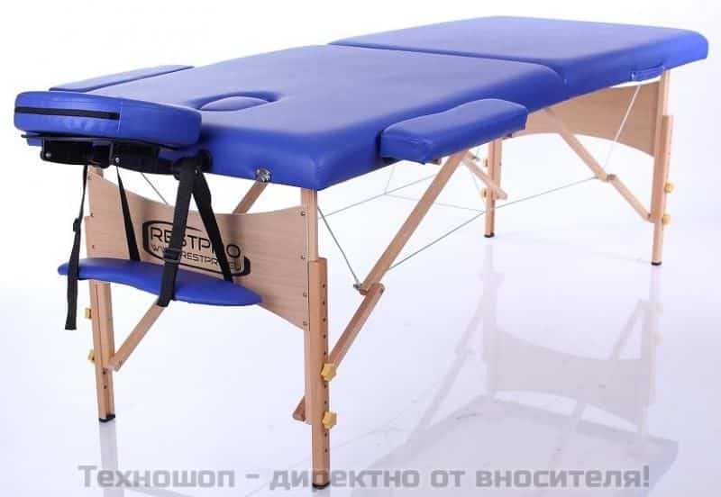 МАСАЖНА КУШЕТКА "Restpro Classic -2" (цветове: кремав, бежов, черен, червен, син, синьо-зелен, лилав, винено червен) – снимка 5
