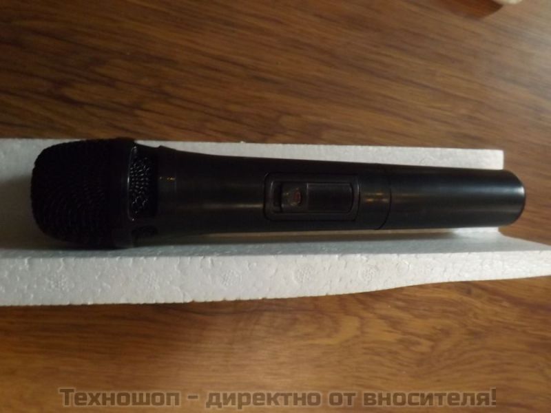 "MBA S-28" - КАРАОКЕ ТОНКОЛОНА С 2 ВИСОКОГОВОРИТЕЛЯ, РАДИО, БЕЗЖИЧЕН МИКРОФОН, ВГРАДЕН АКУМУЛАТОР и МП3 - ОТ SD КАРТА ИЛИ ФЛАШКА – снимка 10