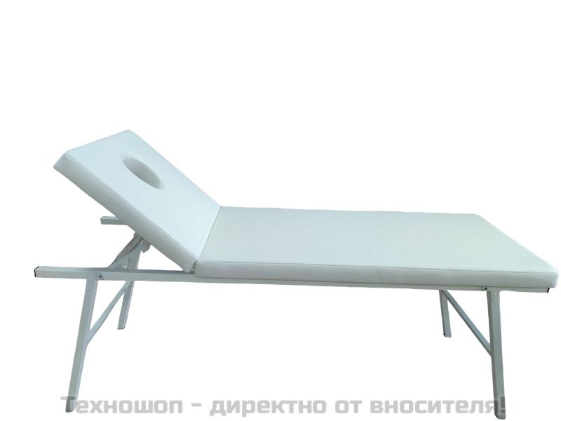Стационарна кушетка- бял цвят – снимка 3