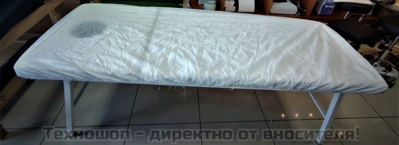 Еднократен чаршаф с ластик TNT – 110 x 220 см, за масажни и козметични кушетки
