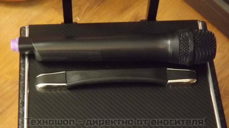 "L17" - КАРАОКЕ ТОНКОЛОНА С БЕЗЖИЧЕН МИКРОФОН, ДИСТАНЦИОННО, ВГРАДЕНА АКУМУЛАТОРНА БАТЕРИЯ и MP3 - ОТ SD КАРТА ИЛИ ФЛАШКА – снимка 7