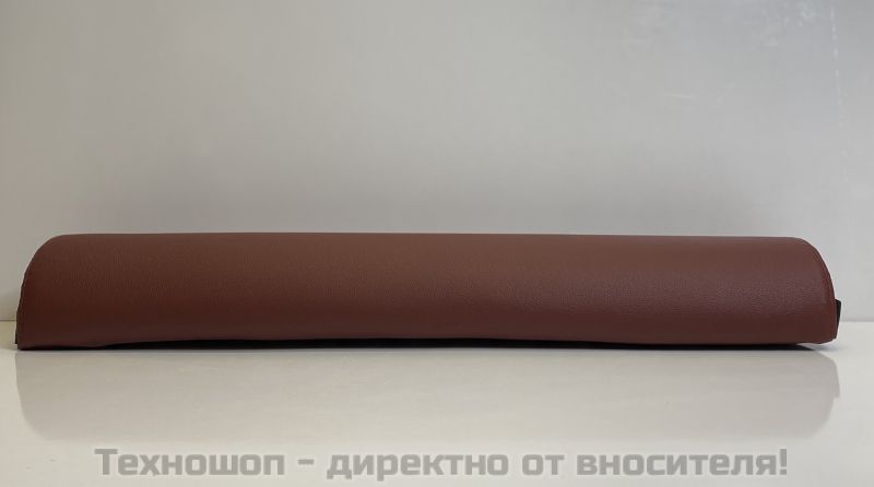 Полуцилиндрична възглавница - Винено-червен цвят – снимка 4