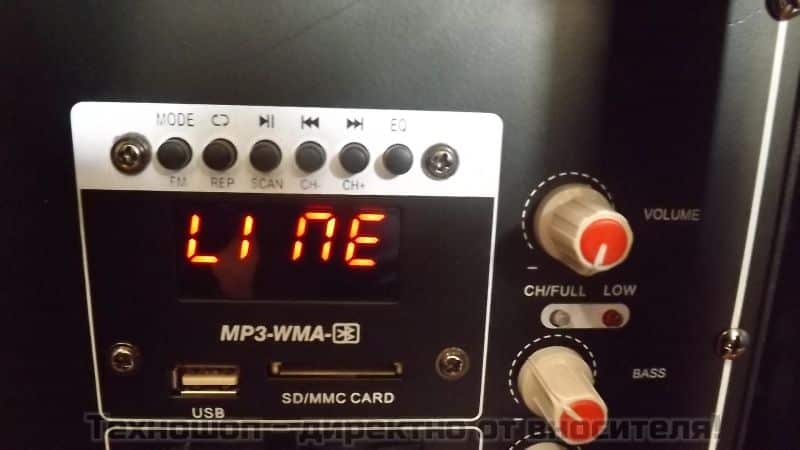 "MBA F-12A" - КАРАОКЕ ТОНКОЛОНА С FM ТУНЕР, BLUETOOTH, С 2 БЕЗЖИЧНИ МИКРОФОНА, ДИСТАНЦИОННО, ВГРАДЕН АКУМУЛАТОР и MP3 - ОТ SD КАРТА ИЛИ ФЛАШКА – снимка 10