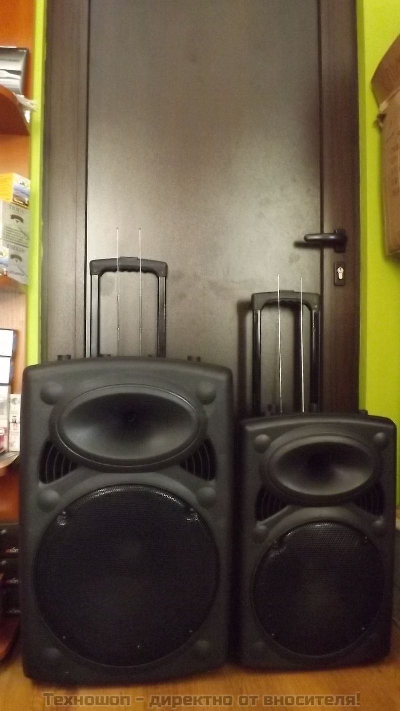 КАРАОКЕ ТОНКОЛОНА "LY-12" - С FM ТУНЕР, BLUETOOTH, С 2 БЕЗЖИЧНИ МИКРОФОНА, ДИСТАНЦИОННО, ВГРАДЕН АКУМУЛАТОР и MP3 - ОТ SD КАРТА ИЛИ ФЛАШКА – снимка 16