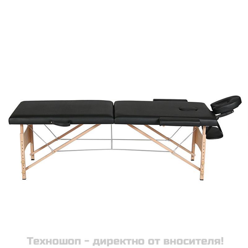 Евтина масажна кушетка, дървена конструкция, 2 зони – снимка 5
