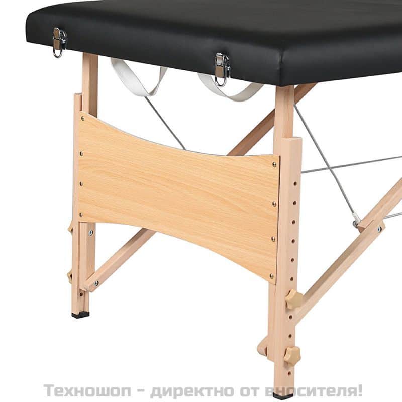 Евтина масажна кушетка, дървена конструкция, 2 зони – снимка 6