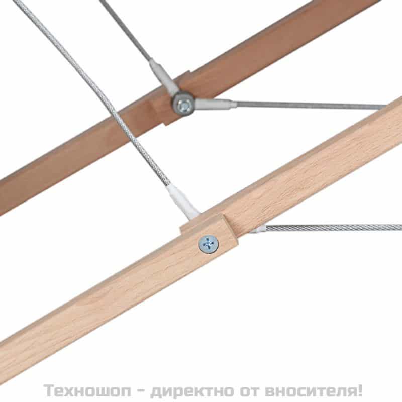 Евтина масажна кушетка, дървена конструкция, 2 зони – снимка 12