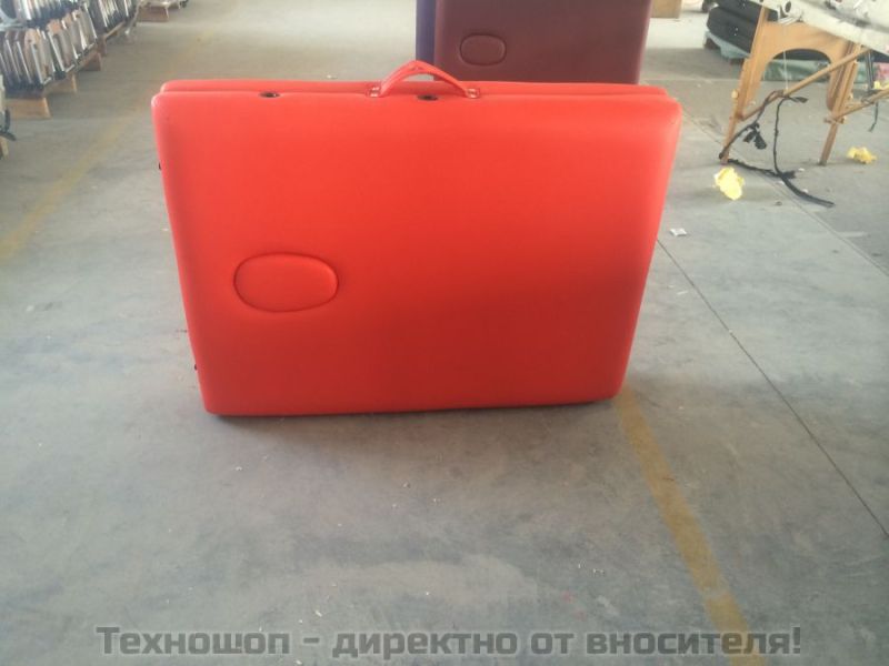 ДВУСЕКТОРНИ МАСАЖНИ КУШЕТКИ "MSG-PRO Standard 2". Цветове: кремав, бежов, черен, червен, винено червен, розов, оранжев и лилав. – снимка 15