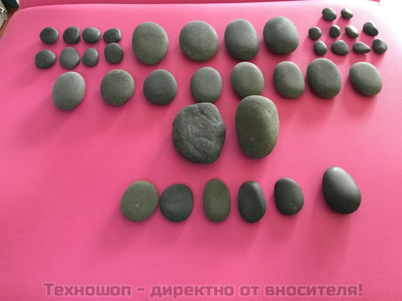 ВУЛКАНИЧНИ КАМЪНИ ЗА МАСАЖ - 38 БР. – снимка 2