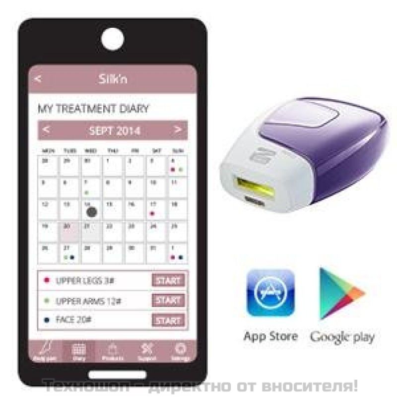 Фотоепилатор Silk'n Glide Xpress 300 000 импулса – снимка 2