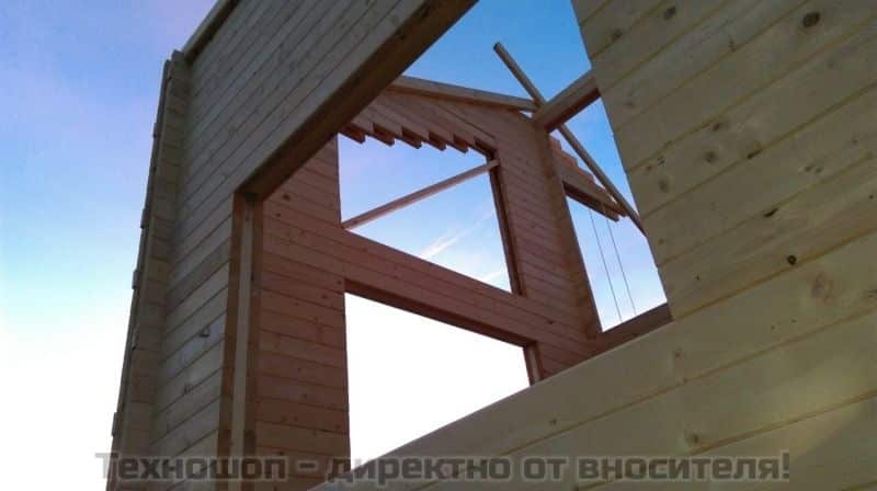 НИСКОЕНЕРГИЙНА СГЛОБЯЕМА КЪЩА ОТ МАСИВНО ДЪРВО "ТОНИКА" - 50 кв.м – снимка 11