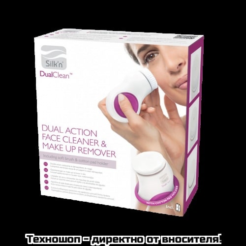 Уред за почистване на лице и отстраняване на грим - Silk'n Dual Clean – снимка 3