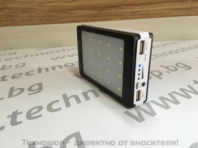 СОЛАРНА ВЪНШНА БАТЕРИЯ ЗА СПЕШНО ЗАРЕЖДАНЕ - Power Bank 50 000 и 30 000 mAh – снимка 9