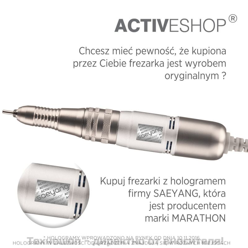 Акумулаторна пила за нокри - червена Saeyang Marathon k38 Crafien Mini – снимка 5