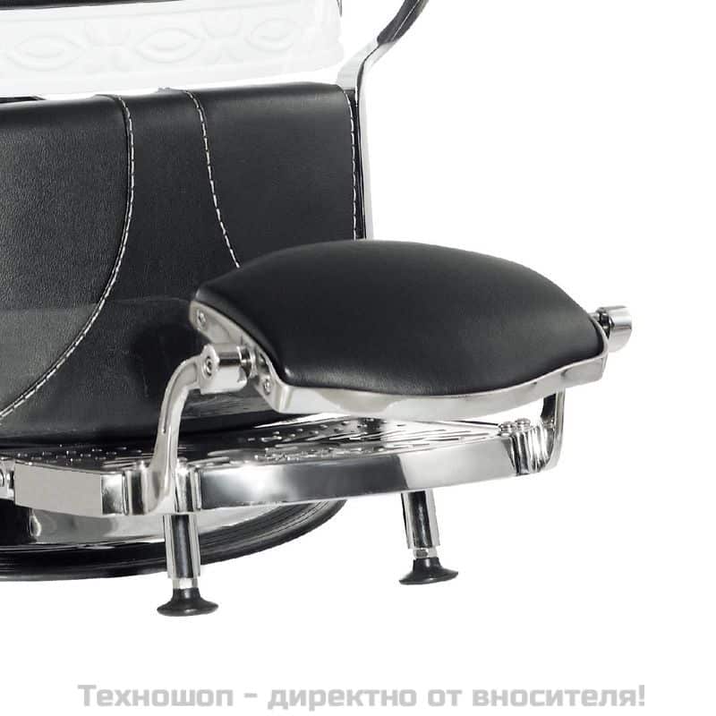 Бръснарски стол - черен Gabbiano Lord – снимка 3