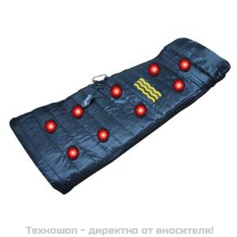 Вибромасажна постелка с подгряваща функция и дистанционно – снимка 2
