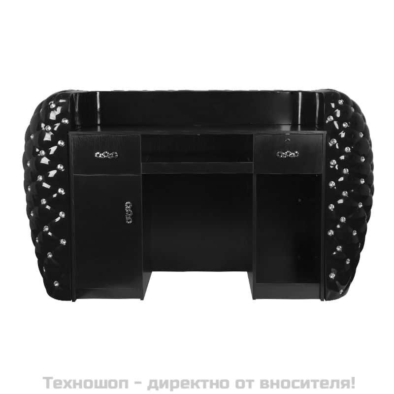 Бюро за рецепция - черна Gabbiano Diamond – снимка 2