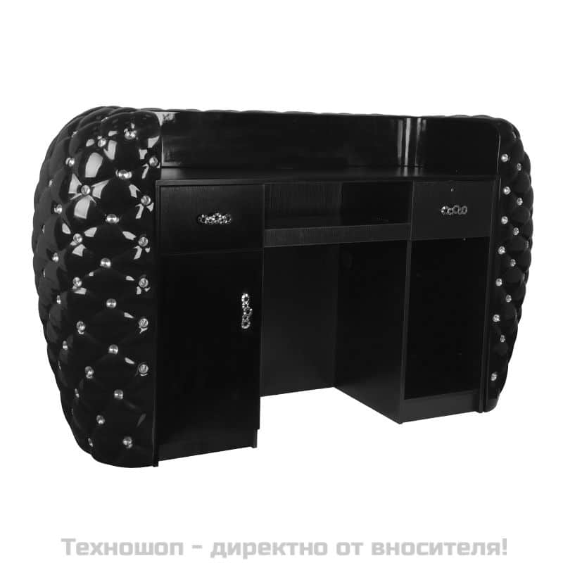 Бюро за рецепция - черна Gabbiano Diamond – снимка 5