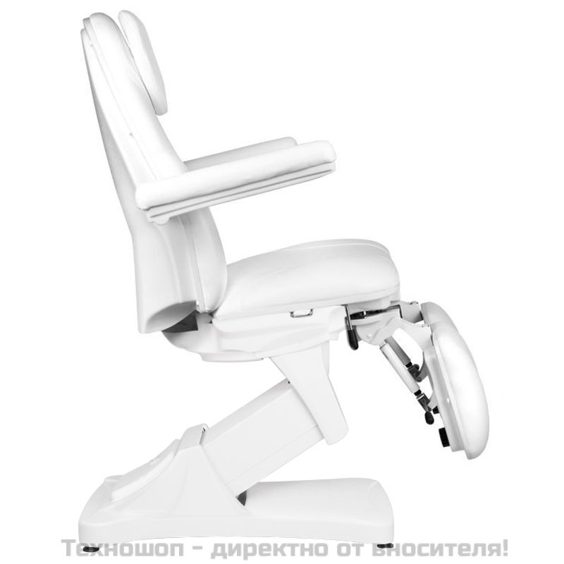 Електрически козметичен стол с 3 мотора - бял Basic 156A Pedi – снимка 2