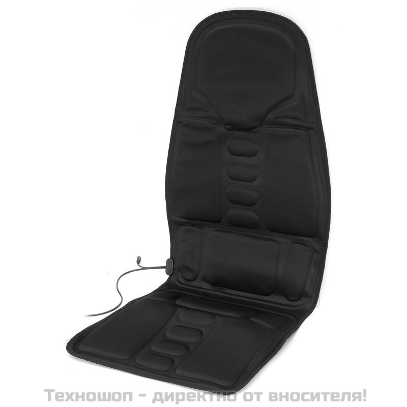 Масажна седалка с подгряваща функция и дистанционно - за дома или автомобила – снимка 6
