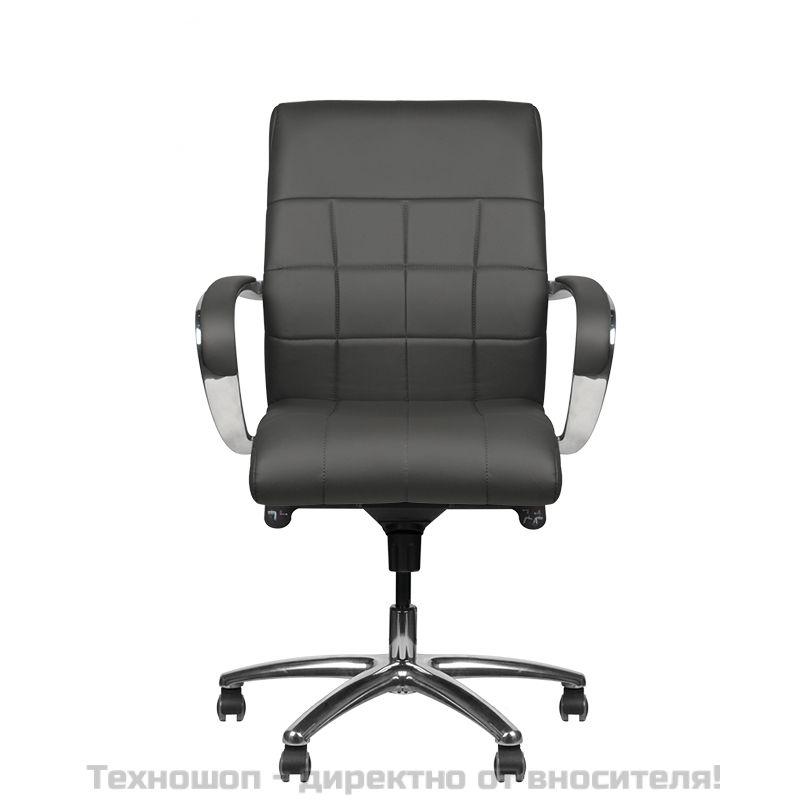 Козметичен стол - сив Rico 517B – снимка 2