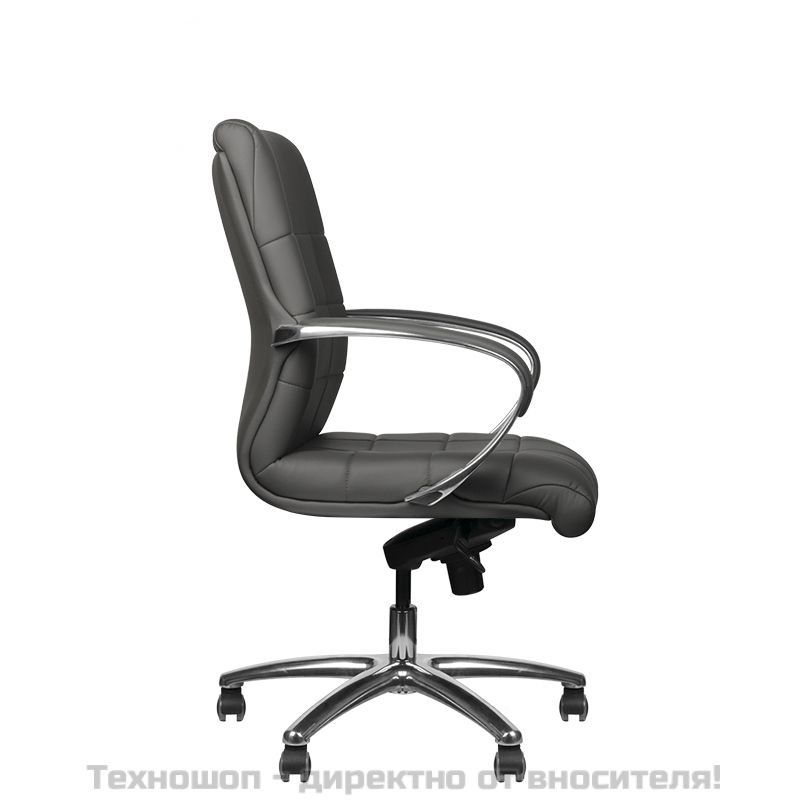Козметичен стол - сив Rico 517B – снимка 3