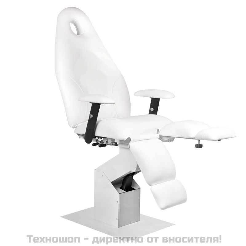 Електрически козметичен стол с 1 мотор - бял Basic 2232A – снимка 3