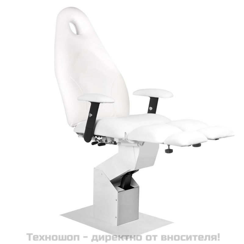 Електрически козметичен стол с 1 мотор - бял Basic 2232A – снимка 4