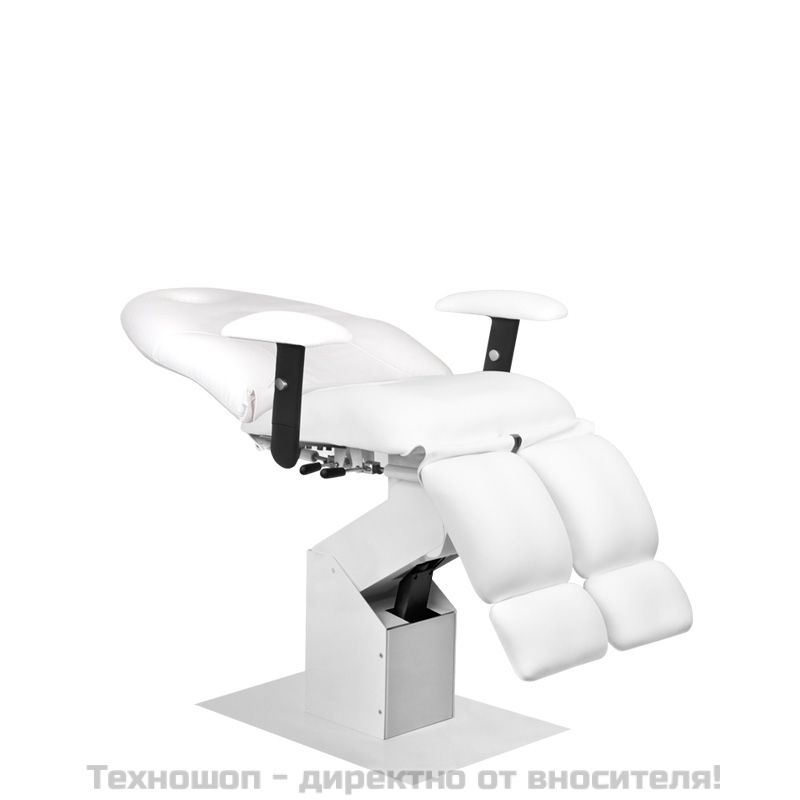 Електрически козметичен стол с 1 мотор - бял Basic 2232A – снимка 5