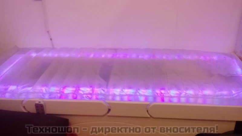 Масажно водно легло със затопляне на водата и LED осветление – снимка 2