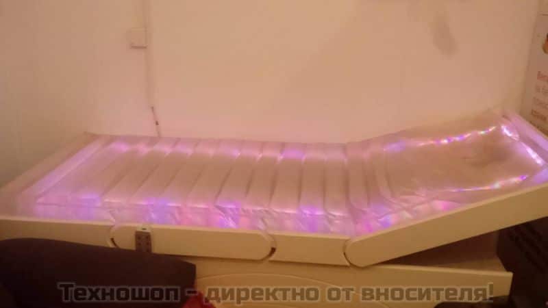 Масажно водно легло със затопляне на водата и LED осветление – снимка 3