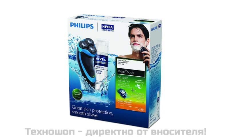 Самобръсначка Philips AquaTouch AT750/16 – снимка 4