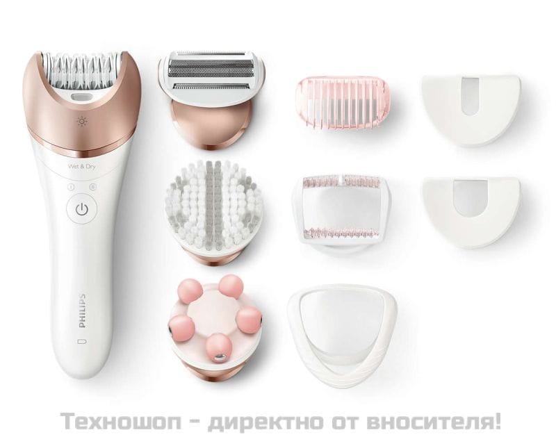 Епилатор Philips Satinelle Prestige за сухо и мокро ползване BRE650/00