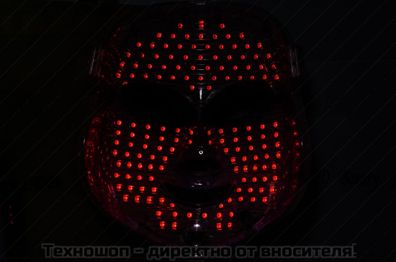 Козметична LED маска за лице - Маска за фотодинамична терапия – снимка 18