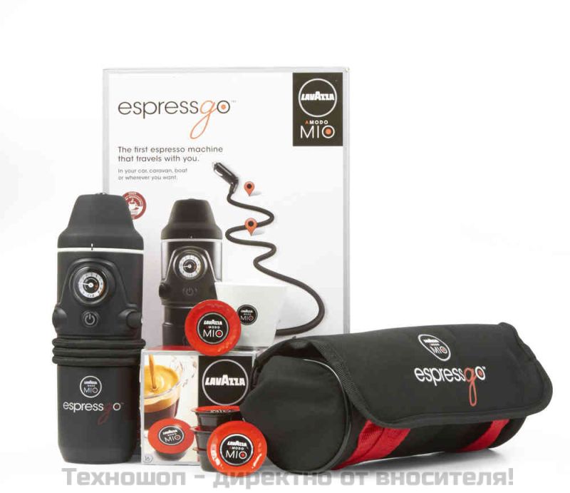 Преносима еспресо кафемашина Lavazza Espressgo с капсули - за коли и камиони – снимка 11