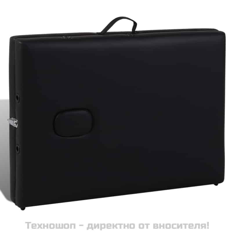 Двусекторна масажна кушетка MSG-PRO Standart 2 - черен цвят – снимка 13