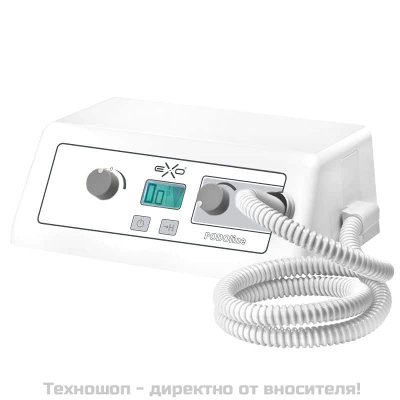 Електрическа пила за нокти с прахоуловител EXO Podo Line + Apis + Gratis покрития – снимка 2