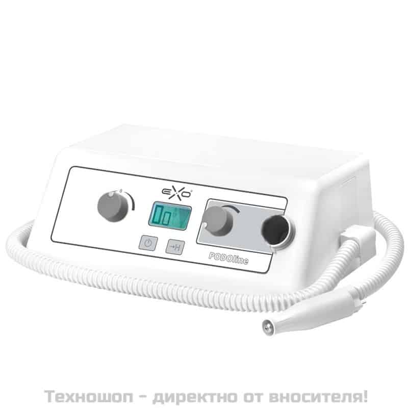 Електрическа пила за нокти с прахоуловител EXO Podo Line + Apis + Gratis покрития – снимка 3