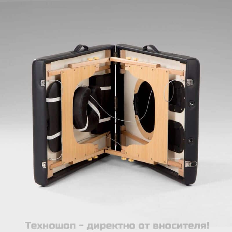 Масажна кушетка за бременни - Черен цвят – снимка 8